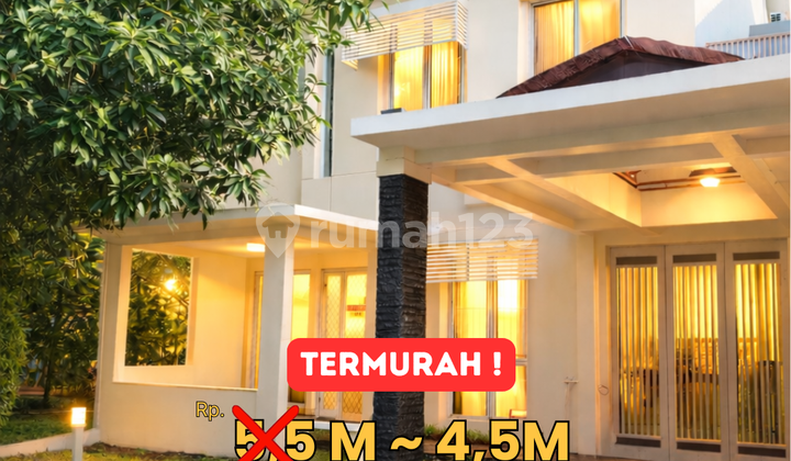 Largest House at the Lowest Price in BSD Foresta, Freehold Title, Neat and Ready to Occupy