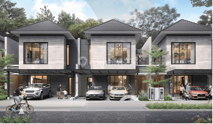 Disewakan Rumah "new Brand" Siap Huni Di Discovery Alton Bintaro 2