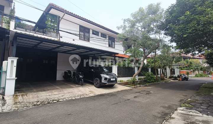 Rumah Hoek Komplek Bank Niaga Pejaten Barat Jakarta Selatan LT 437M2 Murah Bawah.pasar Cash Only