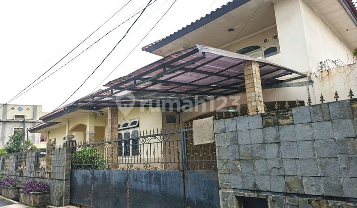 Rumah Lama Hoek 2 Lantai di Bintaro Sektor 5 Perumahan Pondok Jaya Tangerang Selatan LT 604M2 Cash Only
