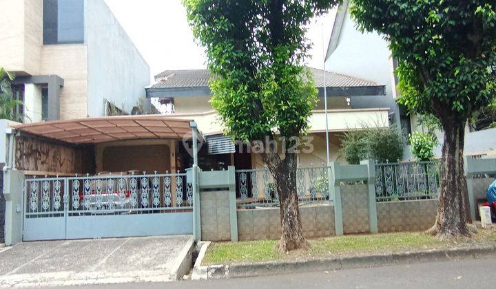 Rumah Lama Di Jalan Alam Asri I Pondok Indah Jakarta Selatan Lt 364m2 Cash Only