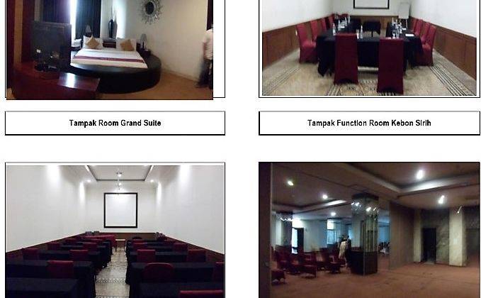Hotel Mewah bintang 4 dkt Braga hotel  Gino Feruci Jl Kebon Jati Bandung  ada 109Kmr turun harga 85Milyar Murah.cash only