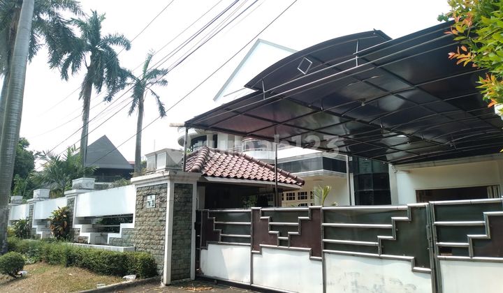 Rumah Mewah Hoek Di Pondok Indah Jl Gedung Hijau Raya Jakarta Selatan Lt 1.154m2 Cash Only 2