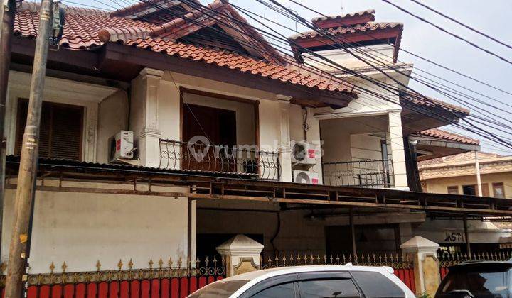 Rumah Lamai Jl Tebet Barat X Jakarta Selatan Lt 373m2 Jalan 2 Mobil Lebih Bisa Rmh/Ktr..murah.cash Only