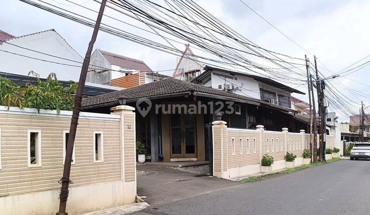 Rumah Lama Asri Hoek Di Jl Mujair Jati Padang Jakarta Selatan Lt 437m2 Cash Only 1