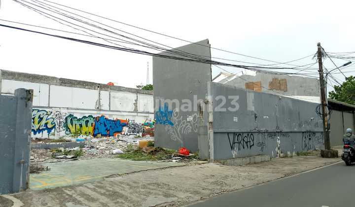 Tanah Komersil Strategis Perum Kav Dki Meruya Jakarta Barat Lt 370m2 Cash Only