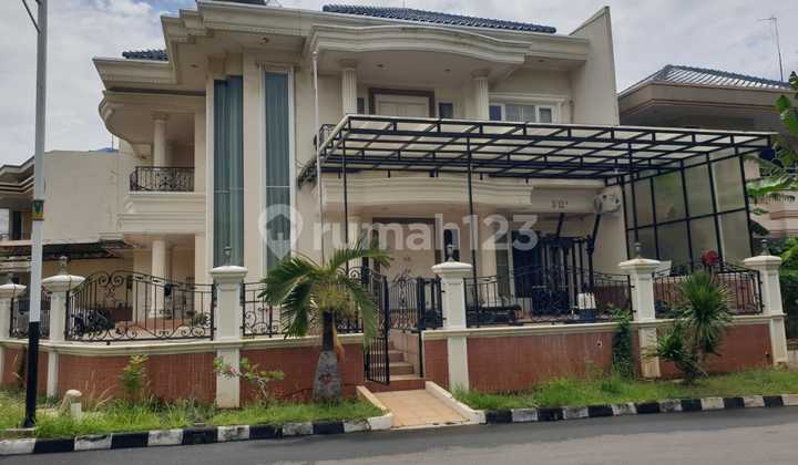 Rumah Mewah Hoek 2 Lantai di Perumahan Nirwana Sunter Asri Tanjung Priok Jakarta Utara Lt 392M2 Cash Only