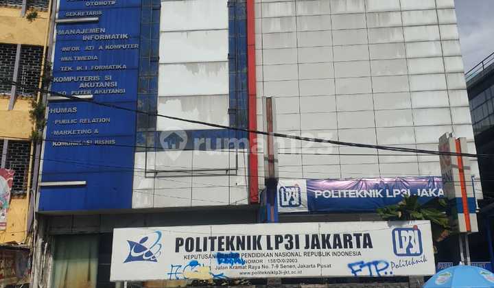 Bangunan Kantor Komersil Di Komplek Ruko Centra Kramat Raya Senen Jakarta Pusat Lt 256m2 Cash Only
