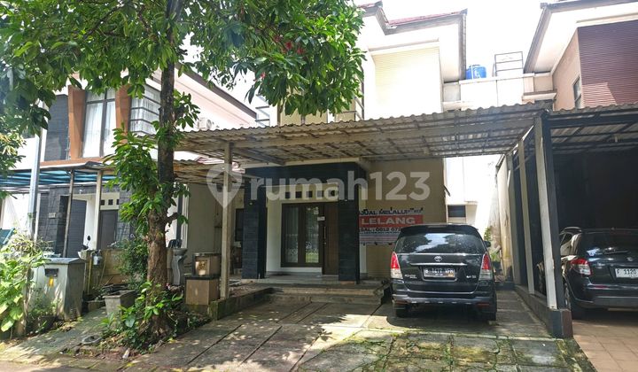 Rumah Asri 2 Lantai di Graha Raya Cluster Venice Tangerang Selatan Lt 135M2 Cash Only