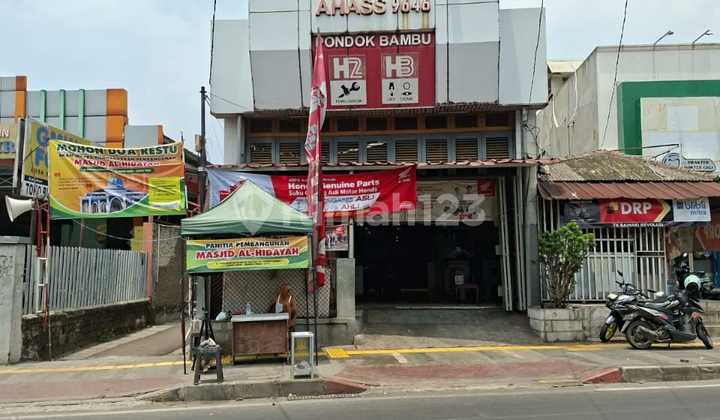 Ruko Komersil 2 Lantai di Jl Pahlawan Revolusi Pondok Bambu Duren Sawit Jakarta Timur Lt 175M2 Cash Only