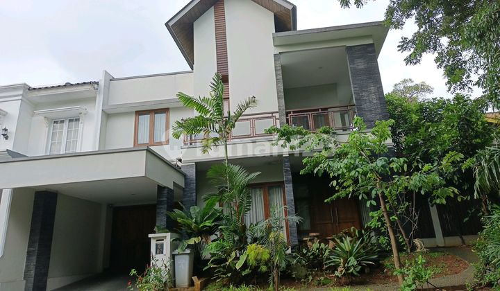 Rumah Asri 2 Lantai di Bintaro Sektor 7 Perumahan Kebayoran Village Tangerang Selatan LT 476M2 Cash Only 2