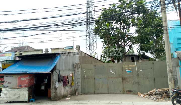 Cheap Strategic Warehouse on Jl Kh Ahmad Dahlan Cipondoh, Tangerang City, Land Area 2,574M2, Cash Only