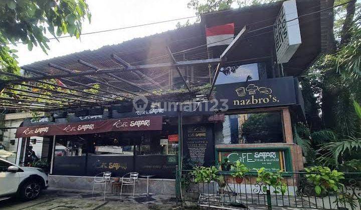 Bangunan Dipakai Cafe Di  Jl Langsat I Kramat Pela Kebayoran Baru Jakarta Selatan Lt 470m2 Hoek