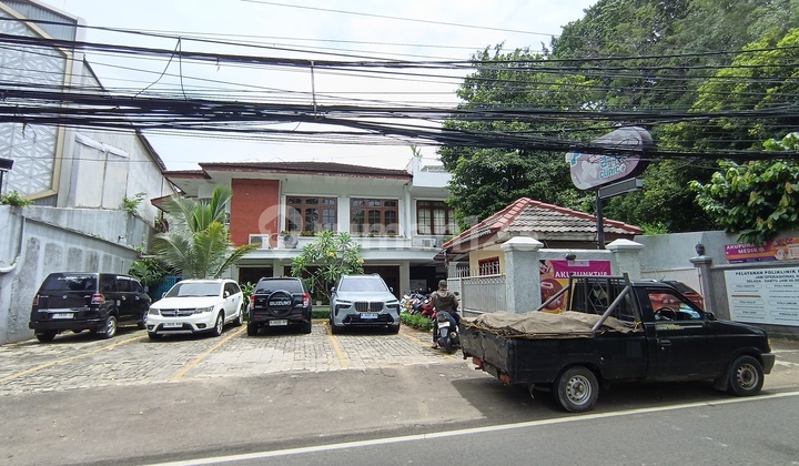 2-Story Commercial Building on Jl Kemang Timur Bangka, South Jakarta, Land Area 840m2, Cash Only