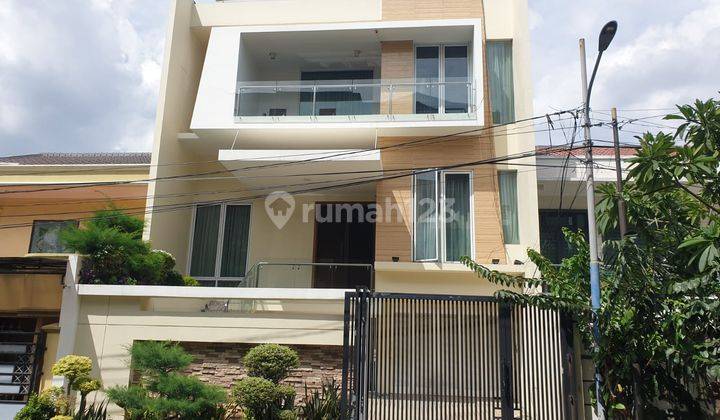 Rumah Mewah 3 Lantai Di Jl Pluit Karang Indah Penjaringan Jakarta Utara Lt 202m2 Cash Only 1