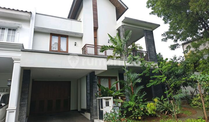Rumah Asri 2 Lantai di Bintaro Sektor 7 Perumahan Kebayoran Village Tangerang Selatan LT 476M2 Cash Only 1