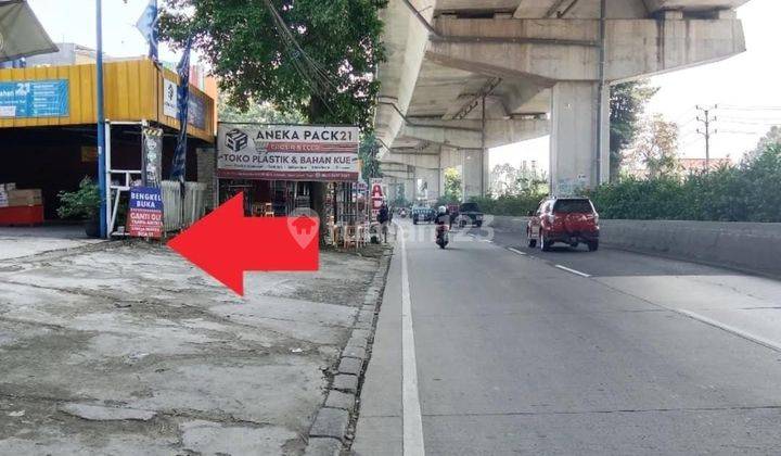 Ex.bengkel Dan.showroom Jln.tol.lingkar Bogor.cibadak Jl.kh.soleh.iskandar Lt 1200m.murah.11mly Dibawah.pasar 