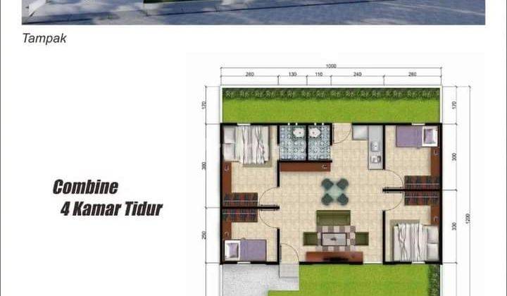Rumah komersil harga subsidi dekat SMA 20 Makassar  8