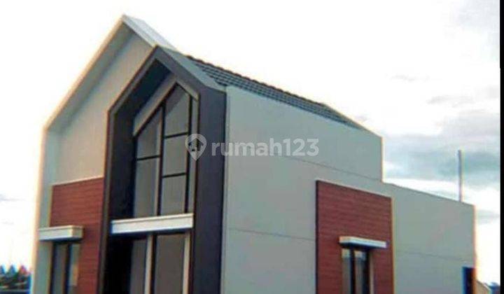 Rumah dijual model kekinian dekat jembatan Barombong  4