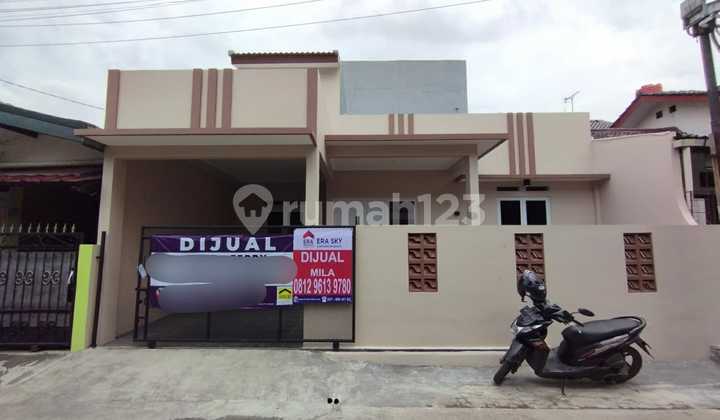  Dijual Rumah 1.5 Lantai Bangunan Baru di Pondok Pekayon Indah Dekat Galaxy Bekasi 1