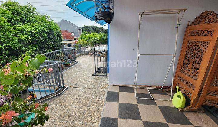 Dijual Rumah Asri Bebas Banjir Jalan Amarilis 2 Kemang Pratama 2 8