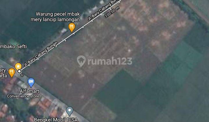 Tanah Dijual Di Jln Raya Cabangbungin Kabupaten Bekasi 1