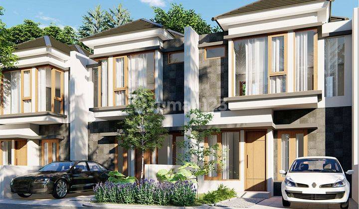 Rumah modern classic 2lt dalam townhouse di jagakarsa  2