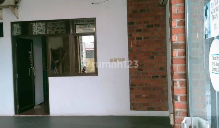 Bangunan 2lt dekat binus pinggir jln di kemanggisan jakbqr 1