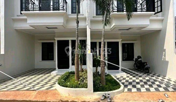 Rumah Baru Modern Clasic Minimalis Asri Dan Nyaman Di Jagakarsa Jakarta Selatan 1