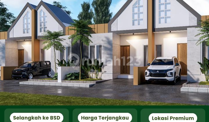 Rumah Dekat Stasiun Cisauk Hanya 10 Menit dari AEON BSD