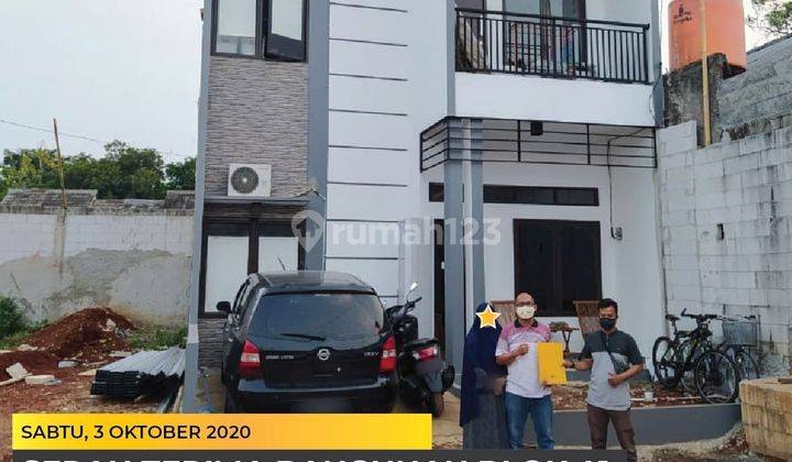 Rumah 2 Lantai Baru SHM di Jalan Palem, Galaxy, Jakamulya, Bekasi 1