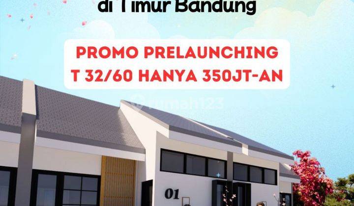 Jual Rumah Jatinangor, Bandung Dekat akses tol & jalan provinsi   1