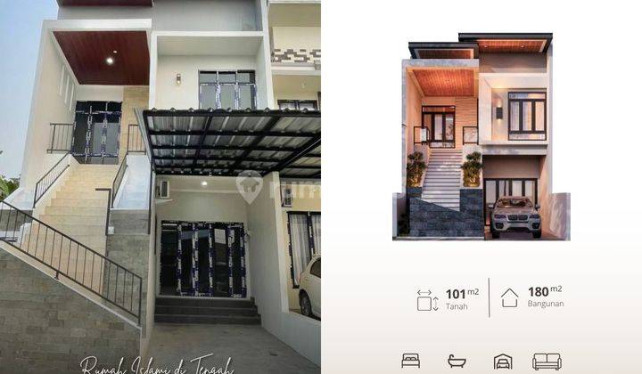 Rumah 2 Lantai SHM di Jalan Bsd Pusat Raya, Bsd City Tangerang 2