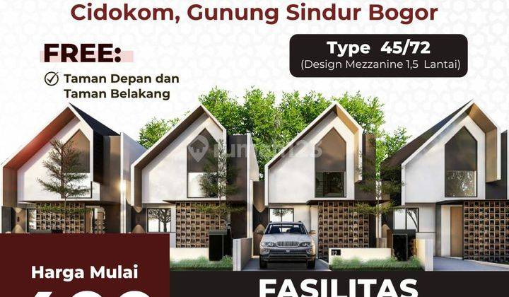 Jual Rumah Baru di Puspitek Gunung Sindur Depan Sdi Darunajah 8  1