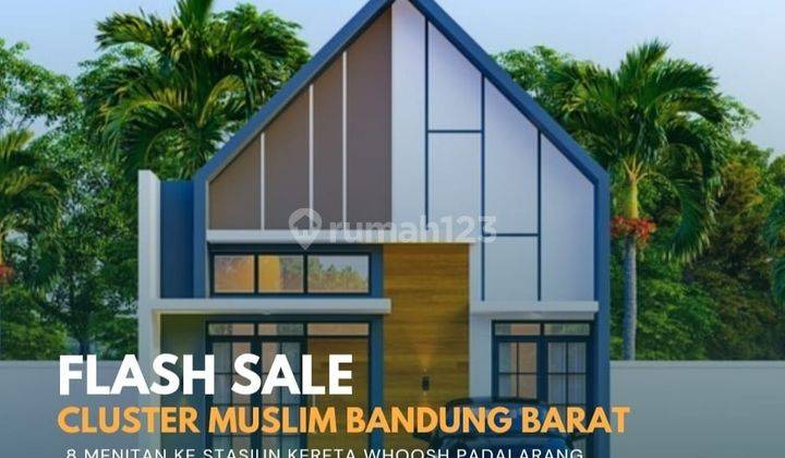 Jual Rumah Baru di Bandung Dekat Stasiun Kereta Dan Tol Shm