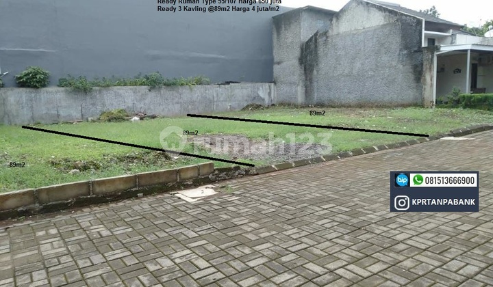 Kavling Siap Bangun SHM di Cimahpar Kota Bogor Utara Kavling Siap Bangun SHM di Cimahpar Kota Bogor Utara