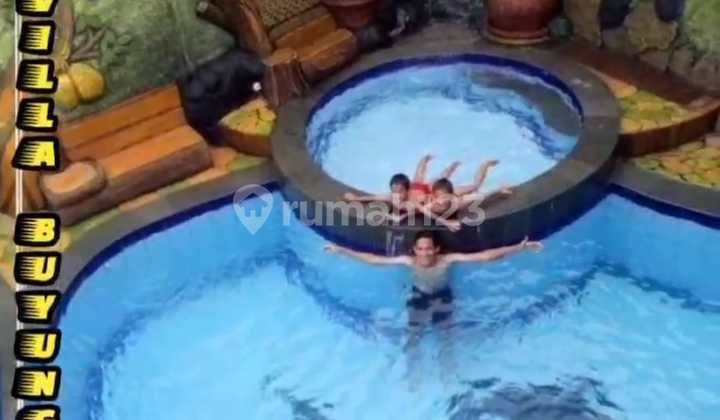 Jua Villa Puncak Cisarua SHM IMB Kolam Renang Dekat Cimory