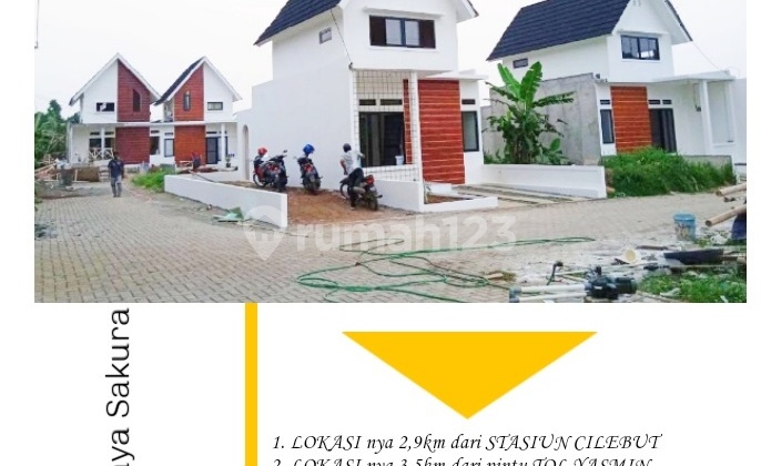 Jual Rumah di Cilebut Kota Bogor Dekat Stasiun dan Tol Bogor 2