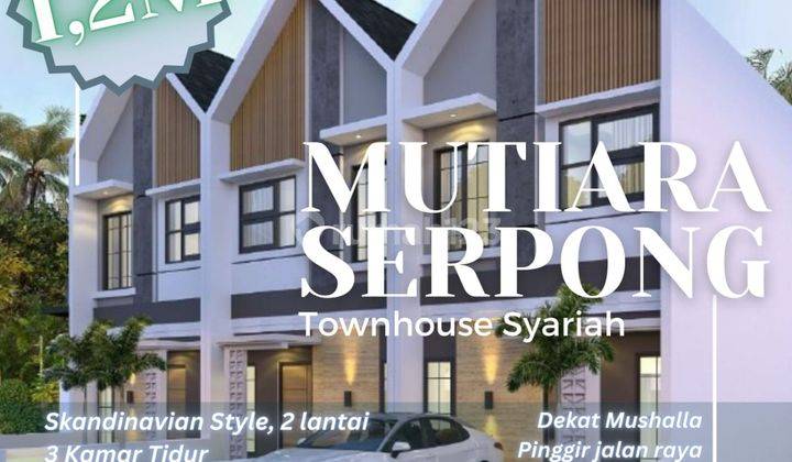 Rumah 2 Lantai SHM di Jalan Bsd Pusat Raya, Pagedangan, Tangerang 1