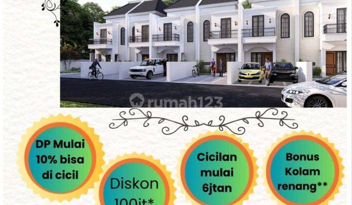 Rumah 2 Lantai di Cibubur Pondok Gede Dekat Lab School Cibubur 2