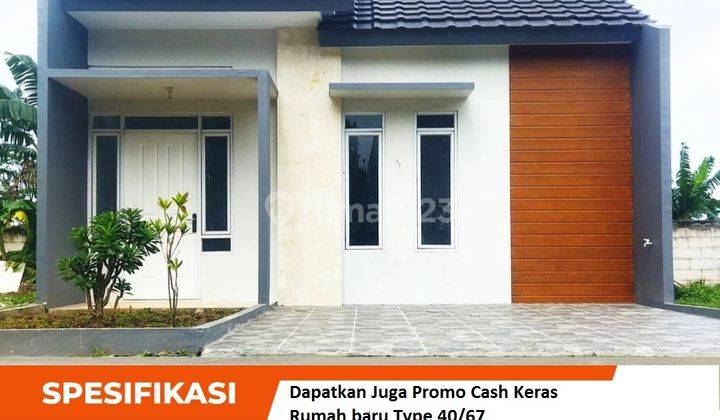 Jual Rumah Baru di Cimuning Mustikajaya Dekat St Lrt Bekasi Timur 1