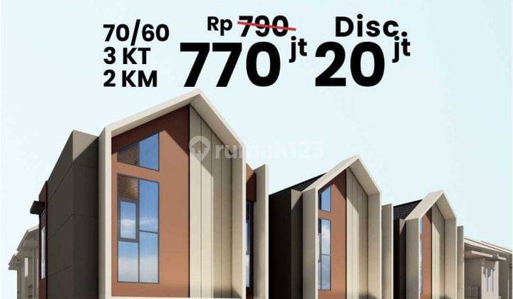 Rumah 2 Lantai Baru Arcamanik Bandung Dekat Kantor Kecamatan Arcamanik 2