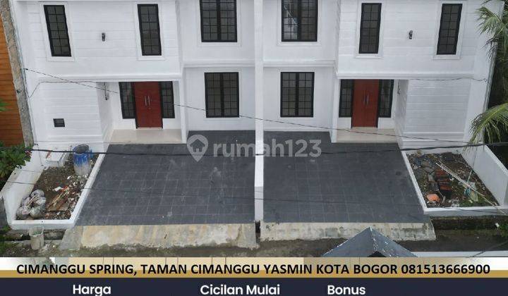 Jual Rumah di Cimanggu Taman Yasmin Bogor Dekat Tol Jalan baru 1