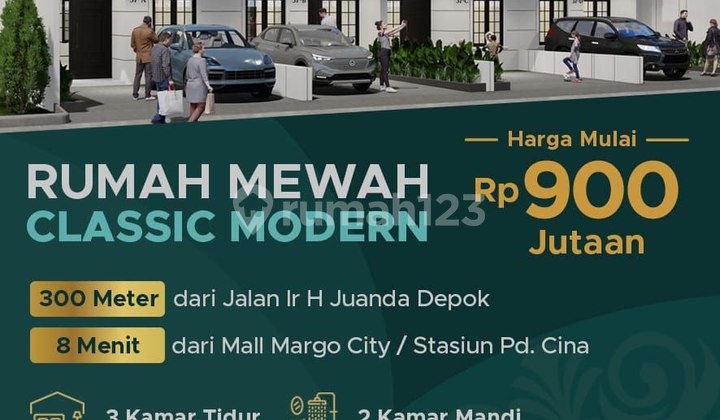 Jual Rumah di juanda Depok Dekat Mall Detos dan Tol Cijago Jual Rumah di juanda Depok Dekat Mall Detos dan Tol Cijago