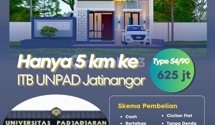 Rumah Scandinavian 2 Lantai Dekat Kampus UNPAD ITB Jatinangor Rumah Scandinavian 2 Lantai Dekat Kampus UNPAD ITB Jatinangor
