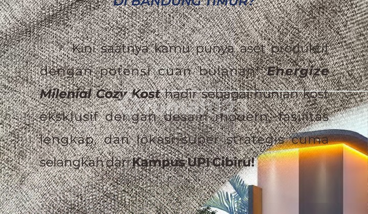 Jual Rumah Kos UPI Bandung Full Furniture 1 menit Kampus UPI