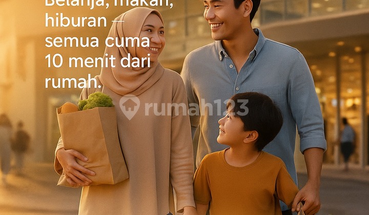 Jual Rumah dekat Stasiun dan AEON BSD SHM 