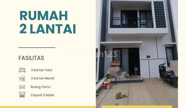 Jual Rumah 2 Lantai di Bandung Dekat Tol Dan Stasiun Whoosh 1