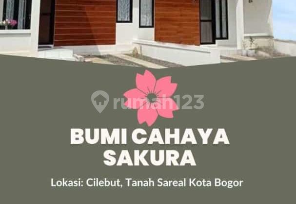 Jual Rumah di cilebut Tanah Sereal Kota Bogor Kontruksi Tahan Gempa 2