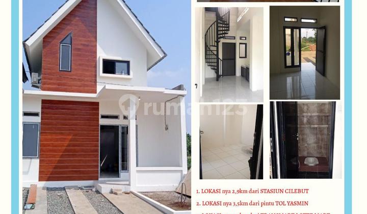 Jual Rumah di Cilebut Kota Bogor Dekat Stasiun dan Tol Bogor